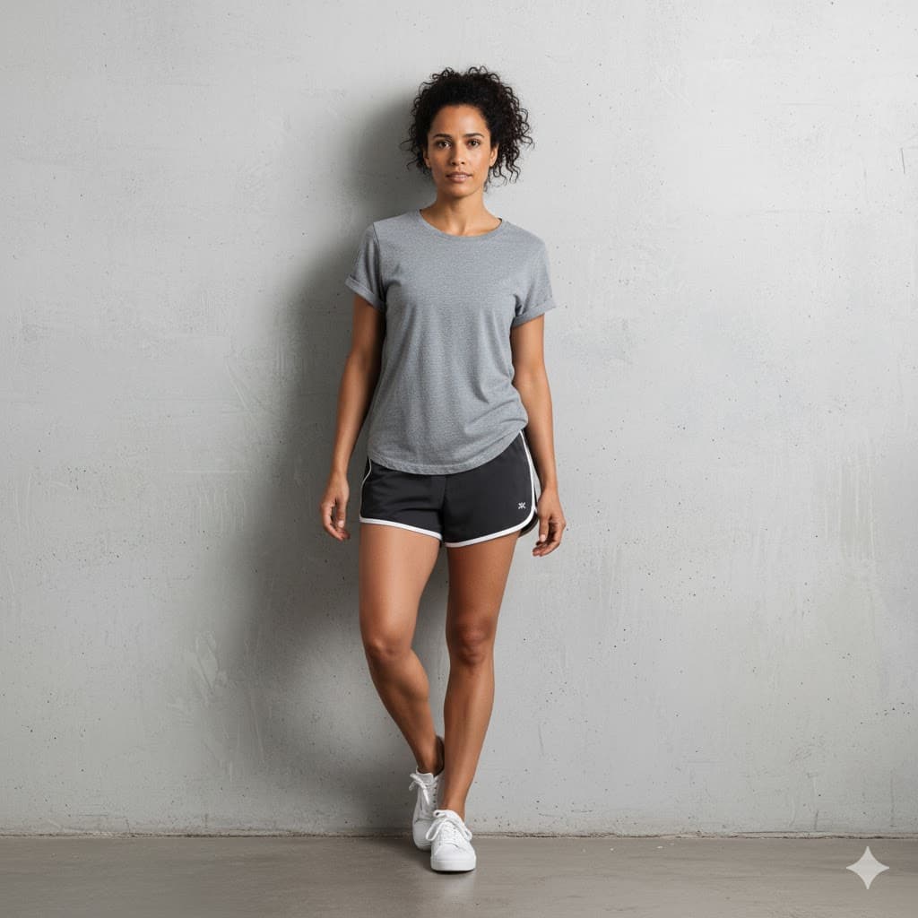 Your photo for virtual holiday outfit try-on